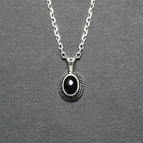 【ジャムホームメイド（JAMHOMEMADE）】オニキス 0010 ハイブリッドカレッジ ネックレス