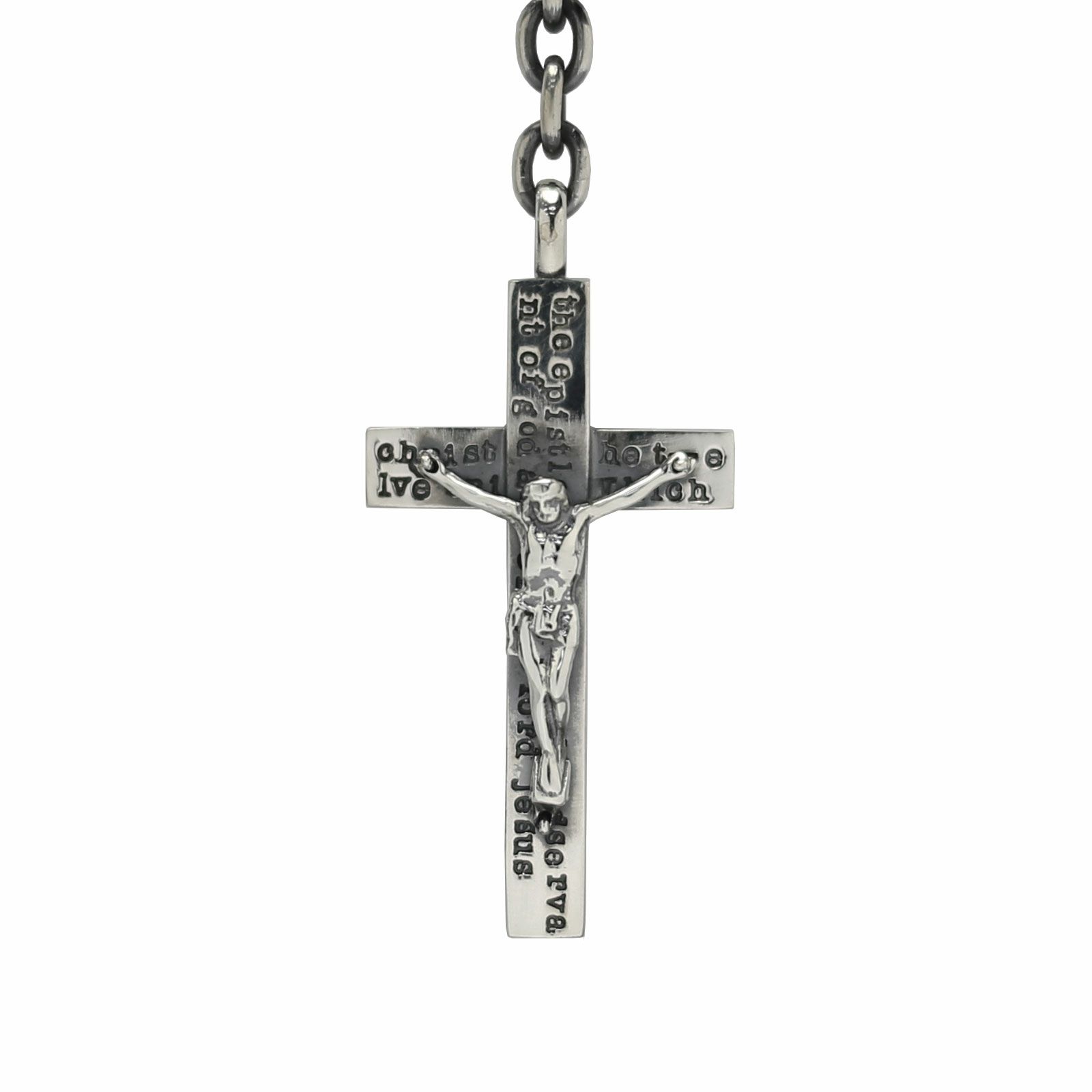 【ジャムホームメイド（JAMHOMEMADE）】ロザリオ クロス ネックレス M