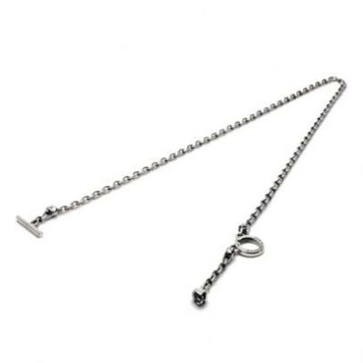 【ジャムホームメイド（JAMHOMEMADE）】レボリューションスカル 3WAY ウォレットチェーン /ネックレス, ブレスレット -シルバー925-