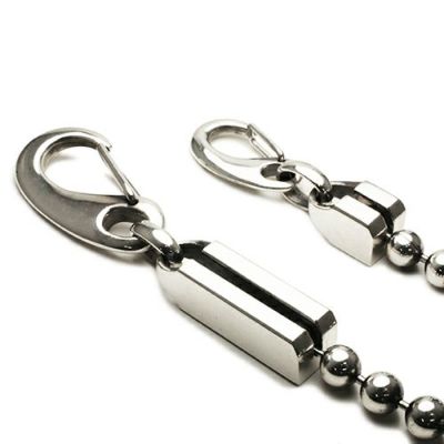 【ジャムホームメイド（JAMHOMEMADE）】B型 ボールウォレットチェーン NEW TYPE （血液型）  -シルバー925-