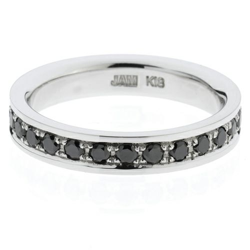 【ジャムホームメイド（JAMHOMEMADE）】カットレスエターナルリング M -K18WG- / 結婚指輪・マリッジリング