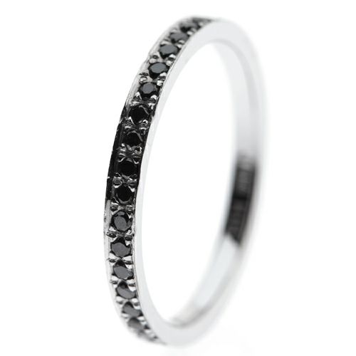 【ジャムホームメイド（JAMHOMEMADE）】カットレスエターナルリング S -K18WG- / 結婚指輪・マリッジリング