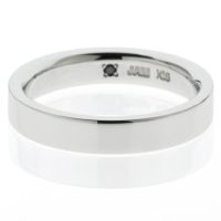 【ジャムホームメイド（JAMHOMEMADE）】カットレスリング M -K18WG- / 結婚指輪・マリッジリング