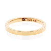 【ジャムホームメイド（JAMHOMEMADE）】カットレスリング S -K18YG- / 結婚指輪・マリッジリング