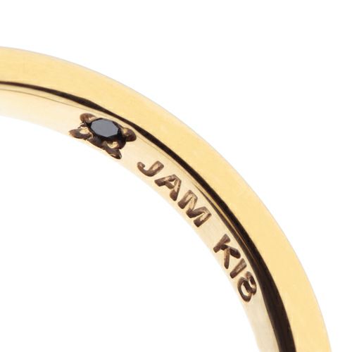 【ジャムホームメイド（JAMHOMEMADE）】カットレスリング S -K18YG- / 結婚指輪・マリッジリング