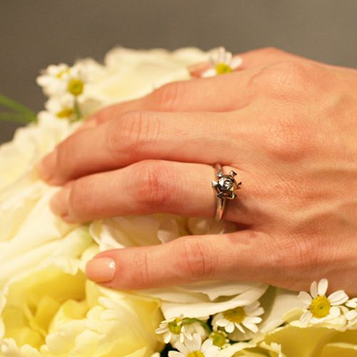 【ジャムホームメイド（JAMHOMEMADE）】セミファイナルダイヤモンドクラシックリング / 婚約指輪・エンゲージリング
