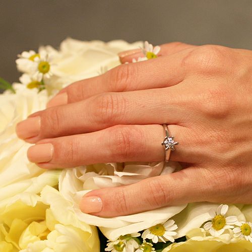 【ジャムホームメイド（JAMHOMEMADE）】3RD ダイヤモンドクラシックリング / 婚約指輪・エンゲージリング