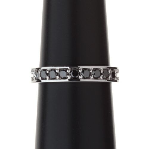 3rdMODB)3RDブラックダイヤモンドモダンリング/婚約指輪 3rdMODB)3RDブラックダイヤモンドモダンリング/婚約指輪