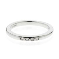 【ジャムホームメイド（JAMHOMEMADE）】シークレットスター ミッキー リング S -K18WG- / 結婚指輪・マリッジリング