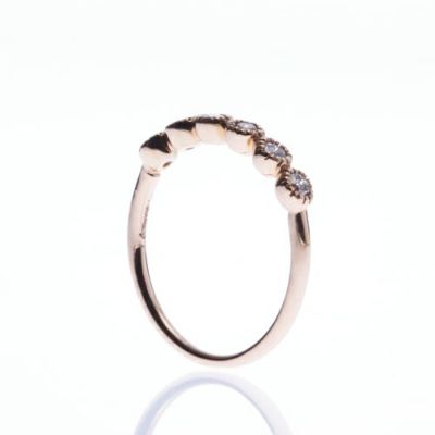 【ジャムホームメイド（JAMHOMEMADE）】ディズニーアニメーション『美女と野獣』のエンゲージリング -K18 PG- / 婚約指輪・エンゲージリング