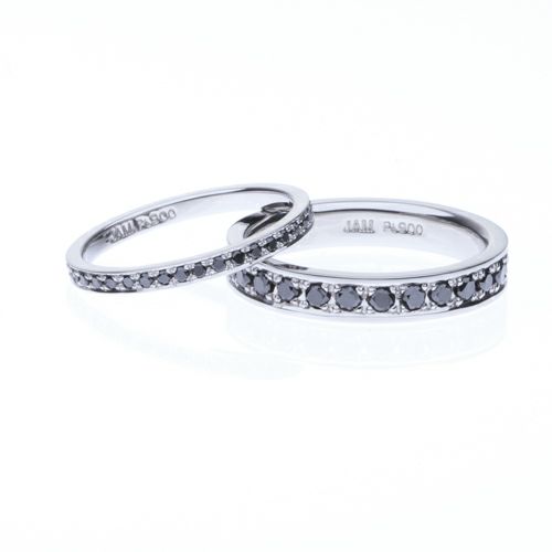 【ジャムホームメイド（JAMHOMEMADE）】カットレスエターナルリング S -PT900- / 結婚指輪・マリッジリング