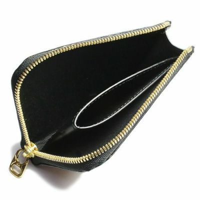 【ジャムホームメイド（JAMHOMEMADE）】L字ファスナー ミニ財布 SOモデルウォレット - レオパード柄（イエロー）-