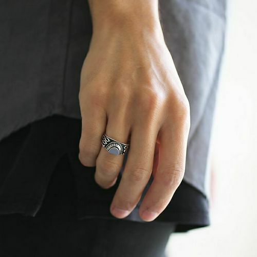 J-NS252)ハーフカレッジリング/指輪｜アクセサリー通販のジャムホーム  