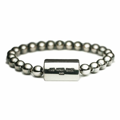 【ジャムホームメイド（JAMHOMEMADE）】AB型 ボールチェーン ブレスレット NEW TYPE （血液型）
