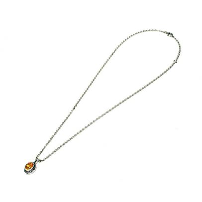 【ジャムホームメイド（JAMHOMEMADE）】11月 誕生石 0010 ハイブリッド カレッジリング ネックレス