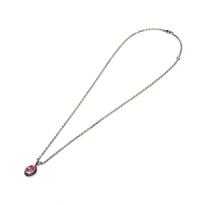 【ジャムホームメイド（JAMHOMEMADE）】10月 誕生石 0010 ハイブリッド カレッジリング ネックレス