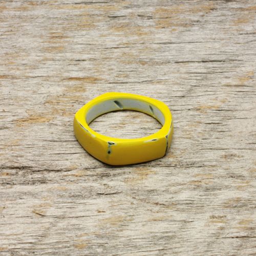 J-NS403)そんなバナナスライスリングSS-イエロー/指輪｜アクセサリー