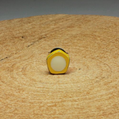 【ジャムホームメイド（JAMHOMEMADE）】そんなバナナ スライス ピアス - イエロー / 片耳