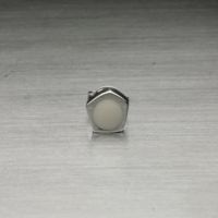 【ジャムホームメイド（JAMHOMEMADE）】そんなバナナ スライス ピアス - シルバー / 片耳