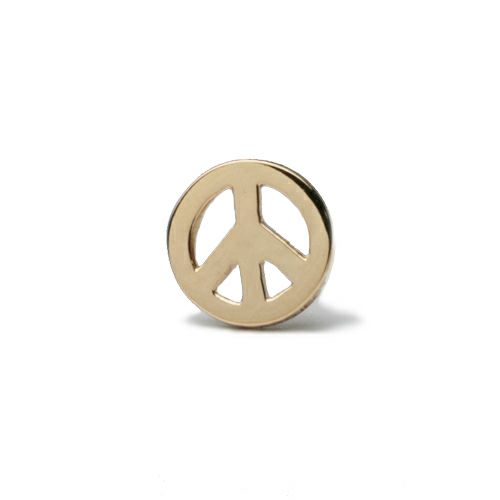 K10 ピースピアス / 片耳 / ピアス・イヤーカフ