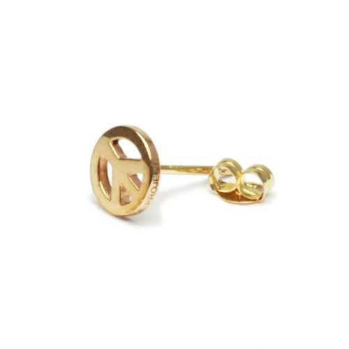 K10 ピースピアス / 片耳 / ピアス・イヤーカフ