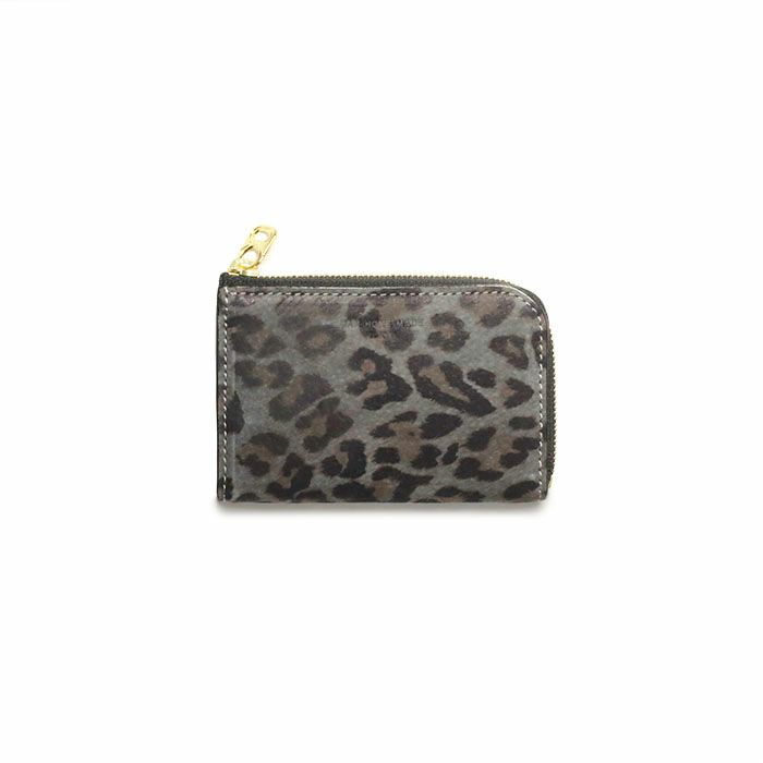 沖嶋 信 - SO (Shin Okishima) モデルウォレット -LEOPARD.MONO- / ミニウォレット / 財布・革財布