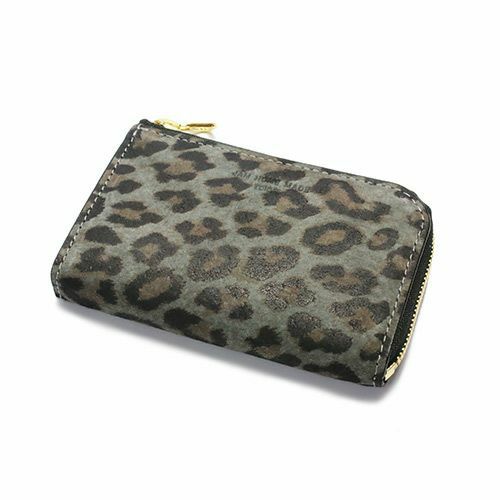 沖嶋 信 - SO (Shin Okishima) モデルウォレット -LEOPARD.MONO- / ミニウォレット / 財布・革財布