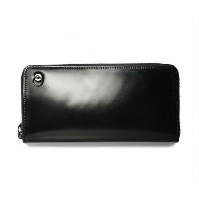 シェルコードバンラウンドファスナー長財布/ロングウォレットの写真