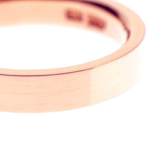 【ジャムホームメイド（JAMHOMEMADE）】カットレスリング M -K18PG- / 結婚指輪・マリッジリング
