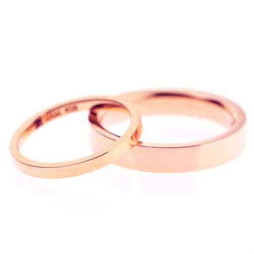 【ジャムホームメイド（JAMHOMEMADE）】カットレスリング M -K18PG- / 結婚指輪・マリッジリング