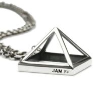 スケルトンスタッズネックレス｜アクセサリー通販のジャムホームメイド