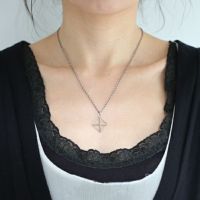 スケルトンスタッズネックレス｜アクセサリー通販のジャムホーム