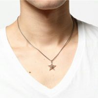 【ジャムホームメイド（JAMHOMEMADE）】スケルトン スター スタッズ ネックレス
