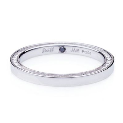 シュタイフ"Steiff"マリッジベアリングM-PT900-/結婚指輪・マリッジリングの写真