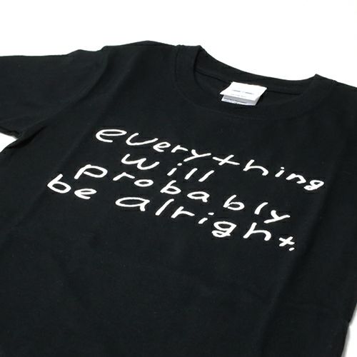 【ジャムホームメイド（JAMHOMEMADE）】MADSAKI メッセージ Tシャツ KIDS - ブラック