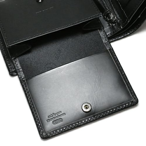 J-NS059)パンチング二つ折り財布-LaVish-/ミディアムウォレット 