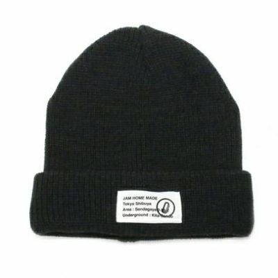CA4LA/カシラ JAM SHOP ニットキャップ -ブラックの写真