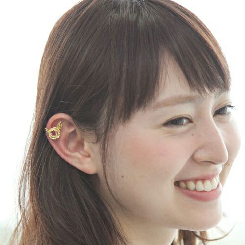 受注生産 美女と野獣 ローズ イヤーカフ ゴールド 片耳 アクセサリー通販のジャムホームメイド Jam Home Made