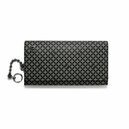 オンラインショップ限定 NUMBER(N)INE×印傳屋(印伝屋) ロングウォレット・束入れ -BLACK&WHITE- / 長財布