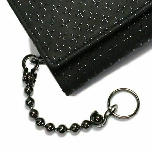 オンラインショップ限定 NUMBER(N)INE×印傳屋(印伝屋) ロングウォレット・束入れ -BLACK&BLACK- / 長財布
