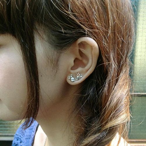 【ジャムホームメイド（JAMHOMEMADE）】ミッキー & ミニー  チューピアス / 両耳