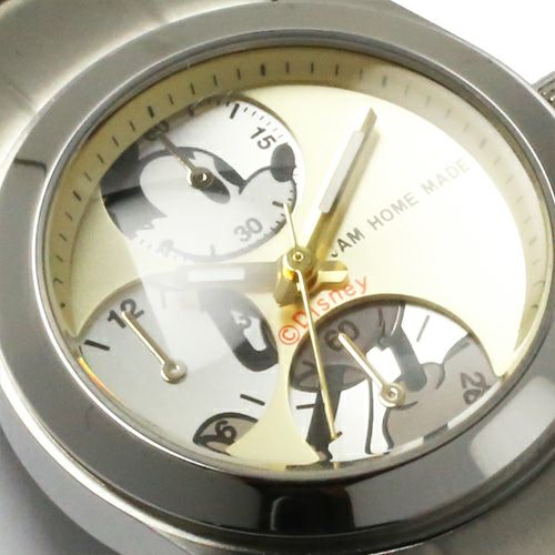 シークレットミッキー"MICKEY"ウォッチ TYPE-4 ver.2 -SILVER×MONO- / 腕時計 -レディース- / 時計・腕時計 / レディース 時計・腕時計