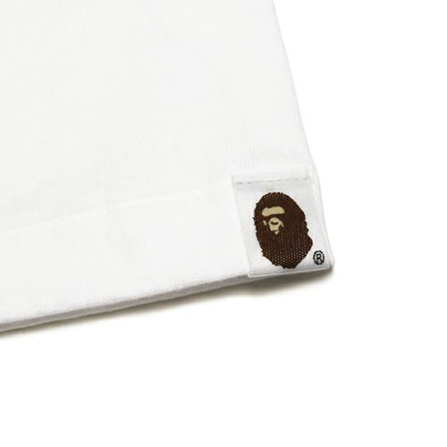 アベイシングエイプ/A BATHING APE FOIL Tシャツ -WHITE×SILVER- / 洋服小物