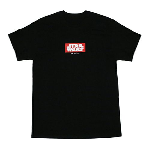 スターウォーズ "STAR WARS&trade;" ロゴタイプTシャツ -BLACK- / 洋服小物