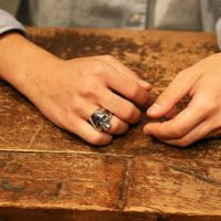 ジャムホームメイド　スカルリング　ヴェルヴェットラウンジ SKULL RING -PAVE-』 | ジャムホームメイド公式｜JAM HOME MADE