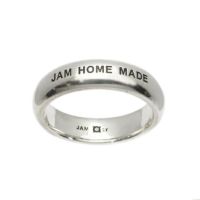 【ジャムホームメイド（JAMHOMEMADE）】ラウンド ダイヤモンド リング M - シルバー / 指輪