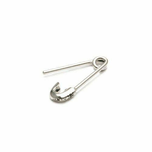 +CHROME HEARTS+ 18K WHITE GOLD 安全ピン ピアス ダイアモンド CHROME HEARTS+ 18K WHITE GOLD 安全ピン ピアス ダイアモンド