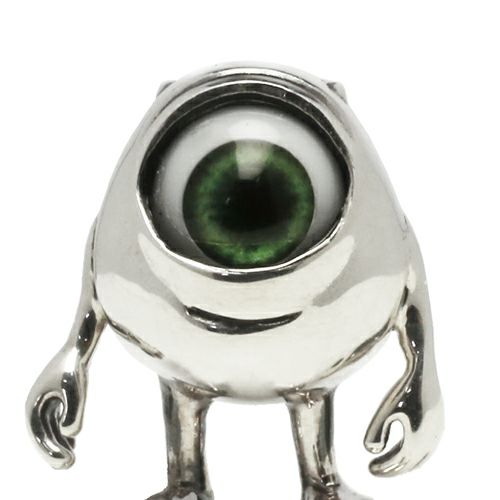 JWDMU004SV)モンスターズインク ユニバーシティマイク/ピアス-シルバー 