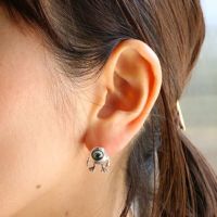 JAM  MADE モンスターズインク マイク ピアス　シルバー JWDMU004GR)モンスターズインク ユニバーシティマイク/ピアス