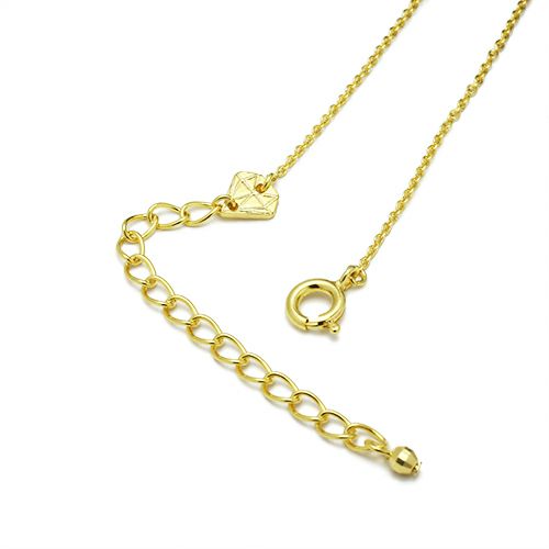【ジャムホームメイド（JAMHOMEMADE）】8月 誕生石 ペリドット ネックレス - ゴールド